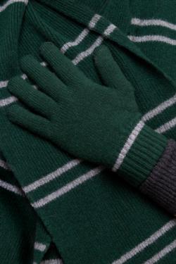 OFFICIAL WARNER BROS. SLYTHERIN GLOVES 100% LAMBSWOOL